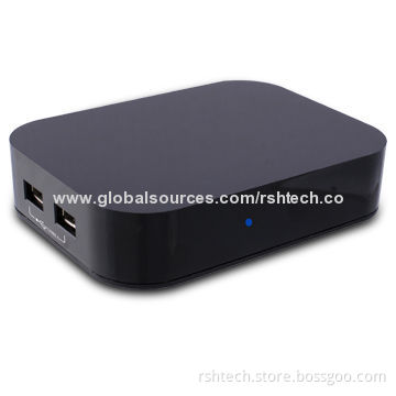 3D Blu-ray HD Media Player Android TV Box, Supports Up to 1,080 Pixels HDMI® Output
